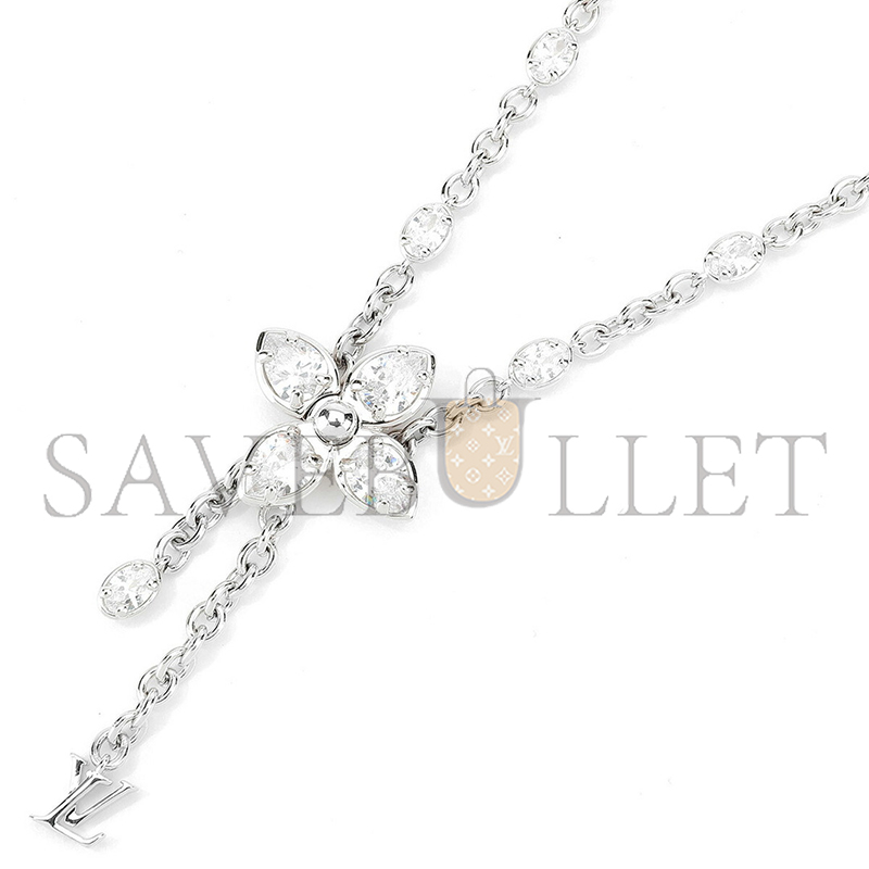 LOUIS VUITTO DAZZLE NECKLACE M02091\